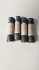 Lot of 4 Gould Ferraz Shawmut Amp-trap ATM15 ATM-15 15A Amp Fuses 600V