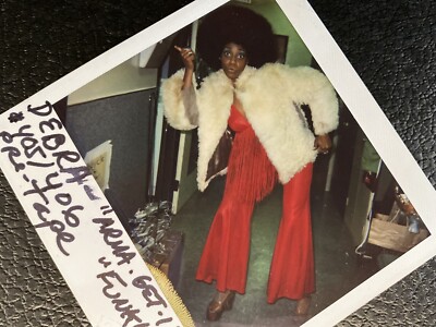 Debra Wilson Funky Bar Disco Afro Polaroid Original Photo Mad Tv Funny  MADtv 90s