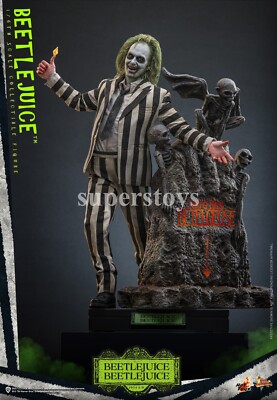 ホットトイズ MMS767ビートルジュース 1/6Beetlejuice Hot Toys MMS767 1/6 Beetlejuice 2 Michael Keaton Collectible
