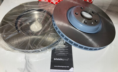 NEW FEBI Brake Discs set (x2) 171458 for AUDI A4, A5, A6, Q5 and VW Touareg