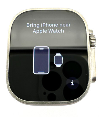 Apple Watch Ultra 49mm LTE Titanium Case Locked A2622 #27