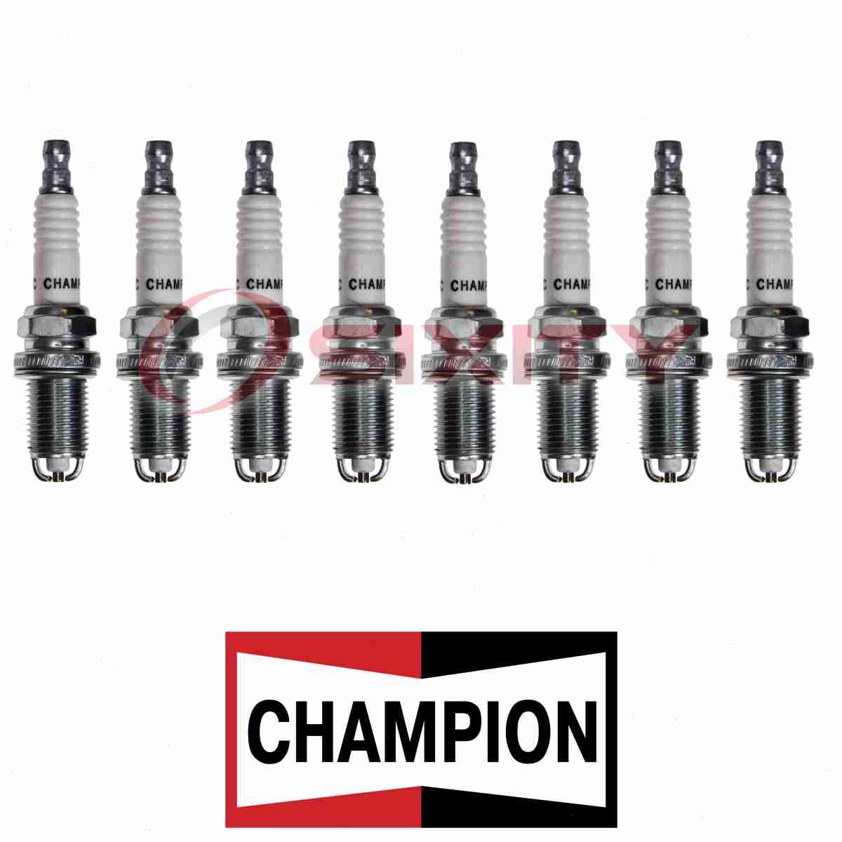 For Audi Q7 CHAMPION COPPER PLUS 8 pc Spark Plugs 4.2L V8 2007-2010 2k