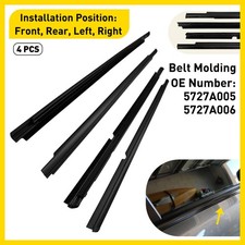 4-40x Weatherstrip Window Molding Trim Seal Belt For 2008-2017 Mitsubishi Lancer 4-40x Weatherstrip Window Molding Trim Seal Belt For 2008-2017 Mitsubishi Lancer