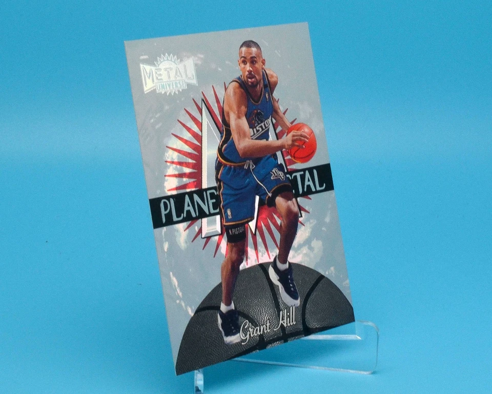 Grant HILL 1997-98 Metal Universe 'Planet Metal' Foto 2 de 3