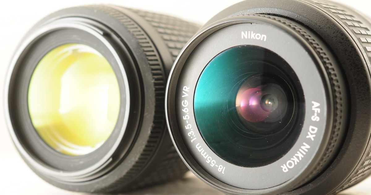 Nikon AF-S DX NIKKOR 55-200mm f/4-5.6 ED VR & 18-55mm f/3.5-5.6G 