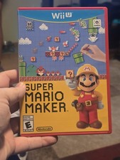 Super Mario Maker Nintendo Wii U Game CIB Tested And Works