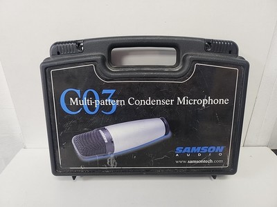 Samson C03 Multi-Pattern Kondensator Mikrofon in Original Tragetasche