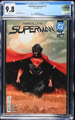 Absolute Superman #1 (2025) CGC 9.8 [WHITE] 1st printing DC Comics 1/25