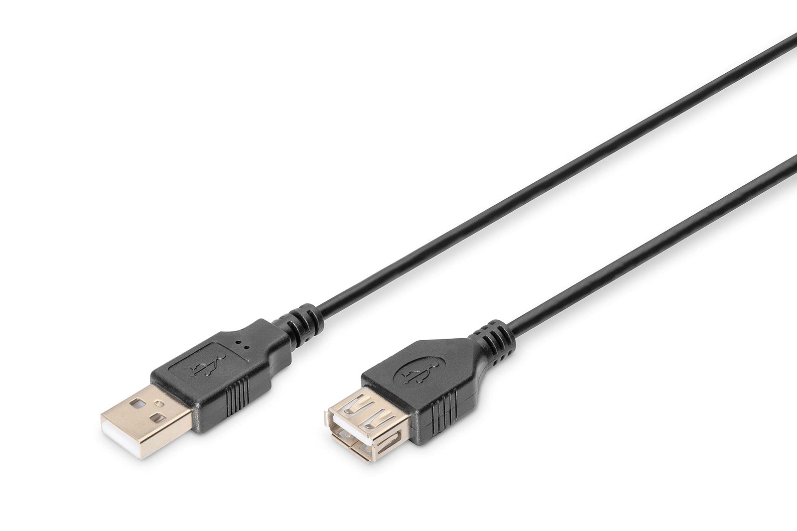 DIGITUS AK-300200-030-S 3m Length USB 2.0 A Male - A Female Extension Cable - Bl
