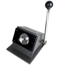 75mm 3 Inch Round Punch Die Cutter - Manual Badge Button Maker, Press, Craft