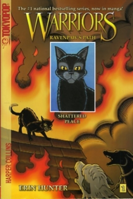 Warriors: Ravenpaw's Path #1: Shattered Peace by Erin Hunter (Paperback Book)
