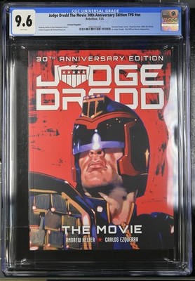 Judge Dredd The Movie 30th Anniversary Edition Comic 9.6 CGC White UK Exclusive