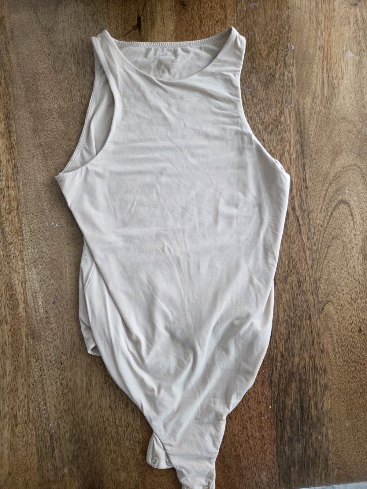 Skims Nude/Beige Women's One Piece Bodysuit  Snap Closure Pack