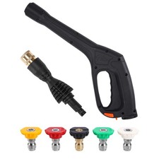 Pressure Washer Gun Kit with 5 Nozzles   Compatible with Some of Portland Hus...
