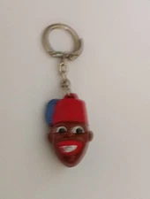 PORTE-CLES - BANANIA - Tirailleur Sénégalais - Chocolat Miniature Vintage 1960s