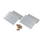 1 Pair 7-1/4" x 8" DIY Aluminum Ramp Brackets Kit Plates for Load & Unload Ve...