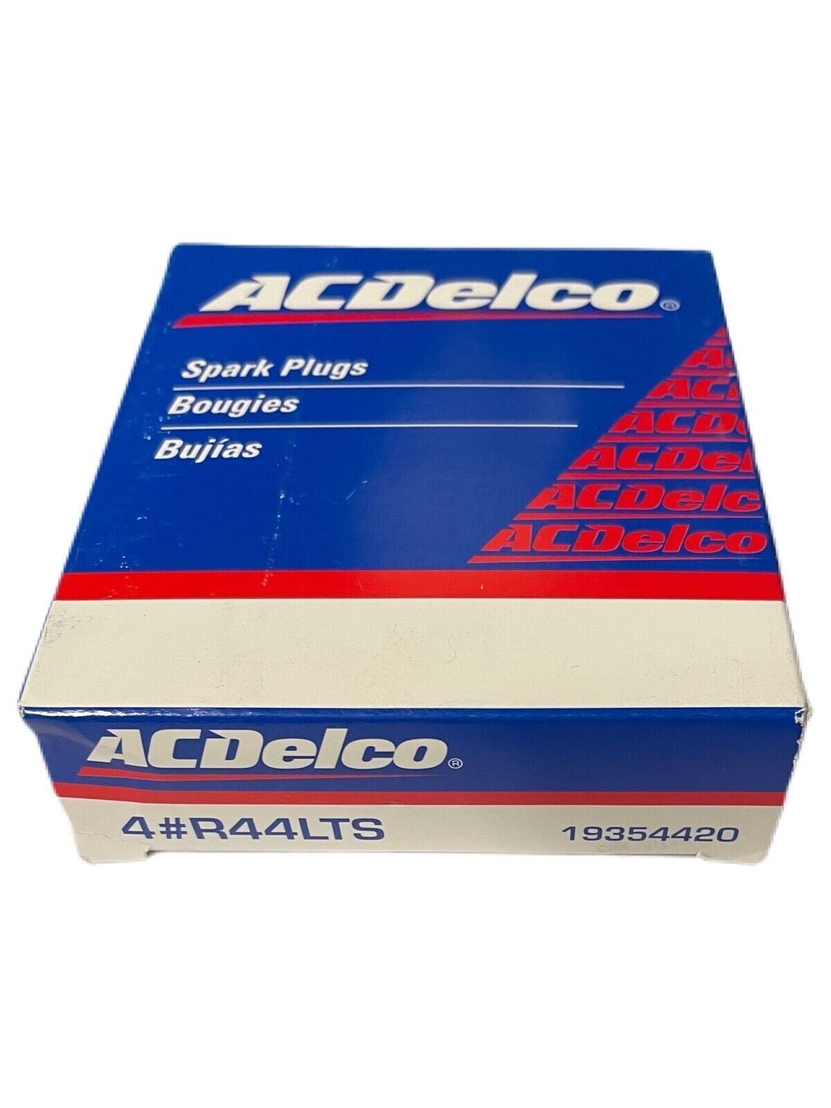 NEW OEM A/C DELCO Spark Plug-Conventional ACDelco R44LTS BOX OF 4