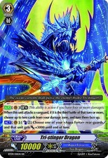 Vanguard TCG card BT09/011EN RR Tri-stinger Dragon Clash of the Knights & Dragon
