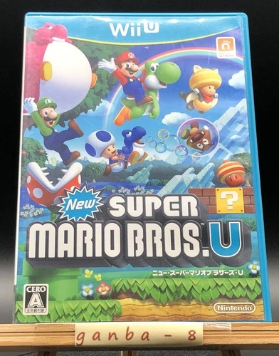 New Super Mario Bros. U (Nintendo Wii U,2012) from japan