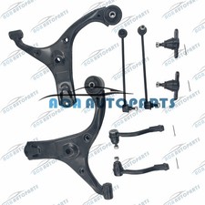 New Control Arm Ball Joint Tie Rod Sway Bar Link Kit for 2005-2011 Kia Rio JB