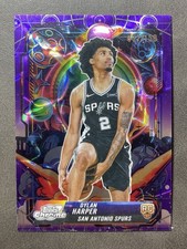 2025-26 Topps Cosmic Chrome Dylan Harper Propulsion RC Purple Refractor #/150