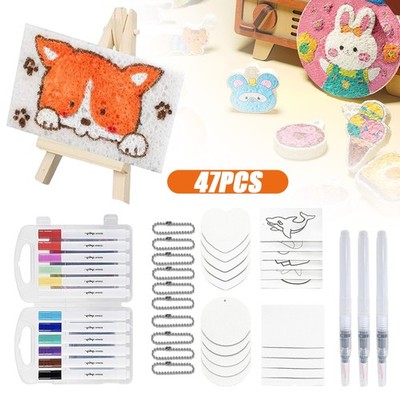Magic Puffy Paint 3D Zeichnung Magic Canvas Schaum Textur Malerei Kit