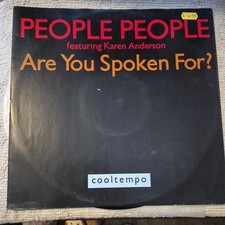 People People - Are You Spoken For - 12" Vinyl COOLX205 VG/VG+ (6516)