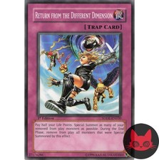 Yugioh Rückkehr aus der anderen Dimension SDDE-EN030 Common 1. Auflage LP