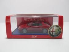 Mini car 1/43 Alfa Romeo Brera 2005 Red dealer genuine model car From Japan