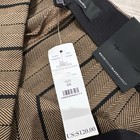 White House Black Market Petite Wide-Leg Jacquard Pants Black/Taupe — photo 3
