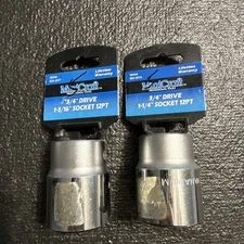 Mintcraft 3/4” Drive SAE Standard Sockets Lot Of 2  NOS 12 Point