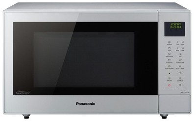PANASONIC NN-CT 57 JMGPG Edelstahl, Mikrowelle (1000 Watt, Grillfunktion, Heißlu