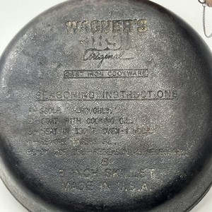 Wagner 1891 Cast Iron Skillet | eBay