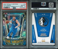 2024 Totally Certified The Mighty Camo /25 Luka Doncic #10 PSA 10 Gem Mint