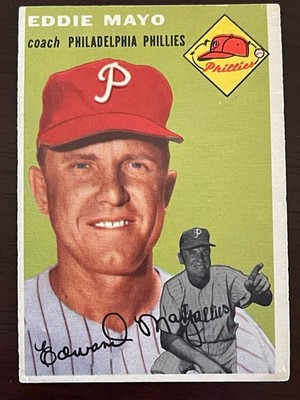1954 Topps Eddie Mayo #247 (Good) (See description)