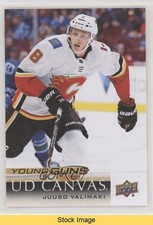 2018-19 Upper Deck UD Canvas Young Guns Juuso Valimaki #C112 READ hj3