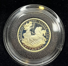 1997 1/2 oz Silver Proof Britannia Coin in Capsule