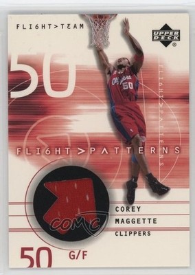 2001-02 Upper Deck Flight Team Flight Patterns Corey Maggette #CM 0ez9