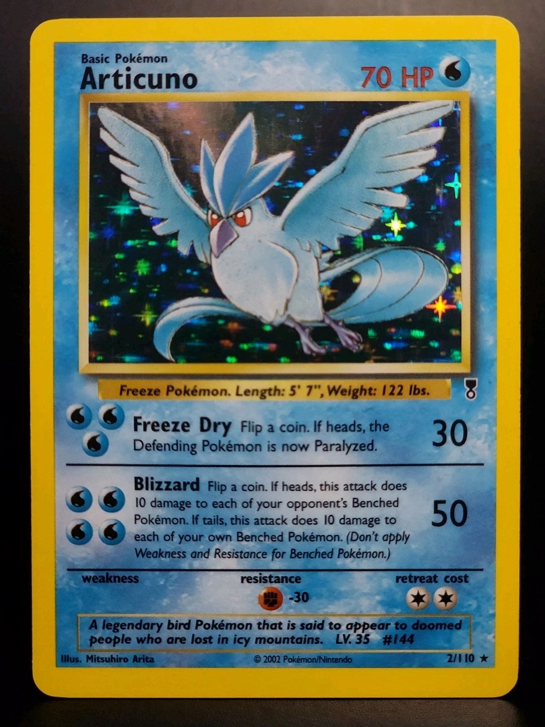 Articuno 2/110 | Legendary Collection | Holo Rare | NM