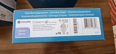 ConvaTec Stoma System Esteem Flex Convex 20mm-35mm (29 Boxen 290 Stück)