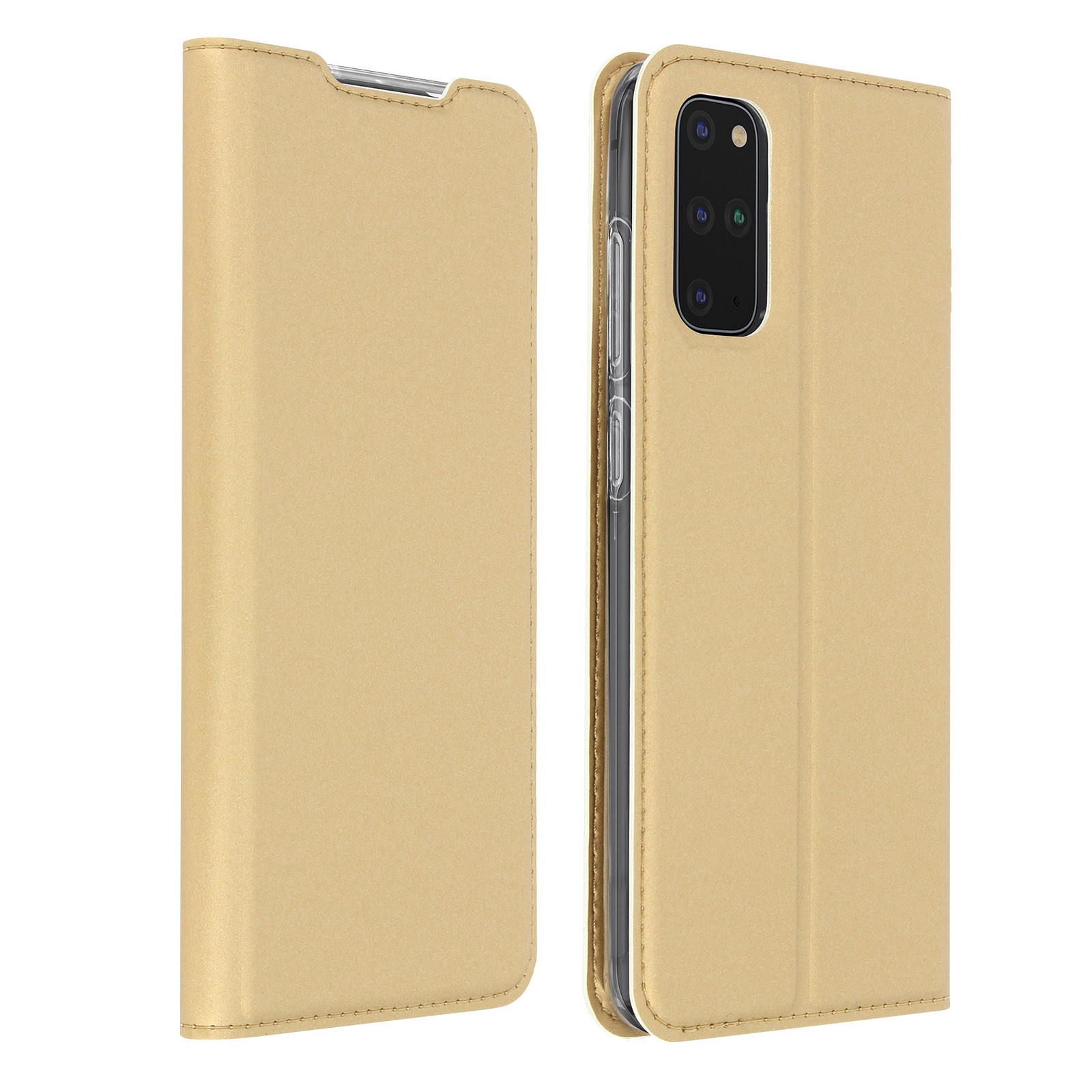 Étui Galaxy S20 Plus satiné pour regarder vos vidéos en voyage