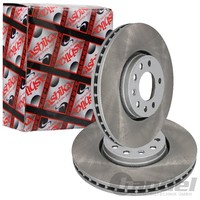 2X Ashika Bremsscheiben 302Mm BelÜFtet Vorne Passend FÜR Cadillac BLS Opel