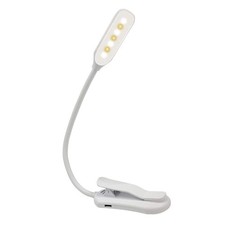 Clip On Rechargeable Book Reading Light Flexible Night Book Light Reading Lamp