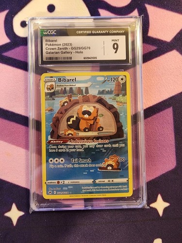Bibarel graded CGC 9 for sale on eBay