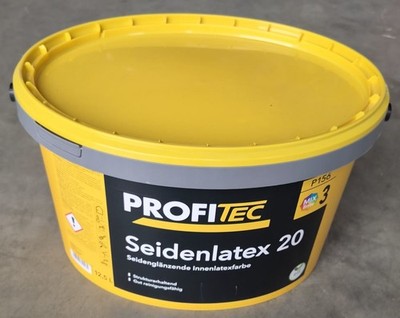 PROFITEC Seidenlatex 20 12,5L (Innenlatexfarbe, Base 3 P156)