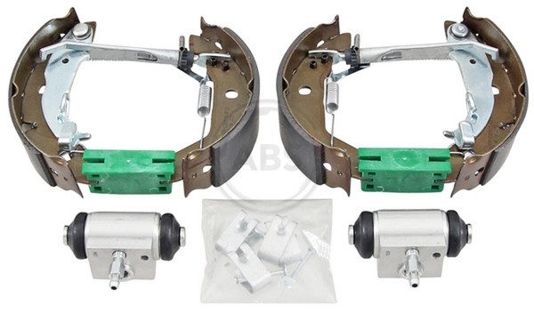 Bremsensatz Trommelbremse A.B.S. 111481 FüR Mercedes Klasse W168 140 168 031 131-image
