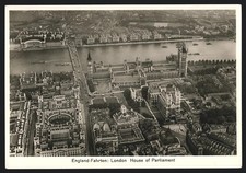 Fotografie London, Luftschiff Graf Zeppelin LZ-127 Englandfahrt 1931, Luftbild