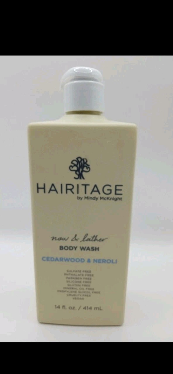 Hairitage by Mindy McKnight Cedarwood & Neroli  Body Wash 14 oz DISCONTINUED