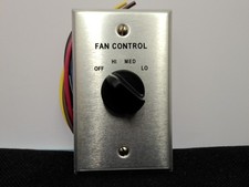 Fan Control 3 Speed Switch Model E332
