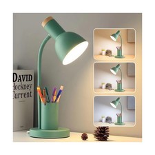 LED Desk Lamp for Home Office, Table Lamp with Pen Holder, 3 Co... FAST USA SHIP
